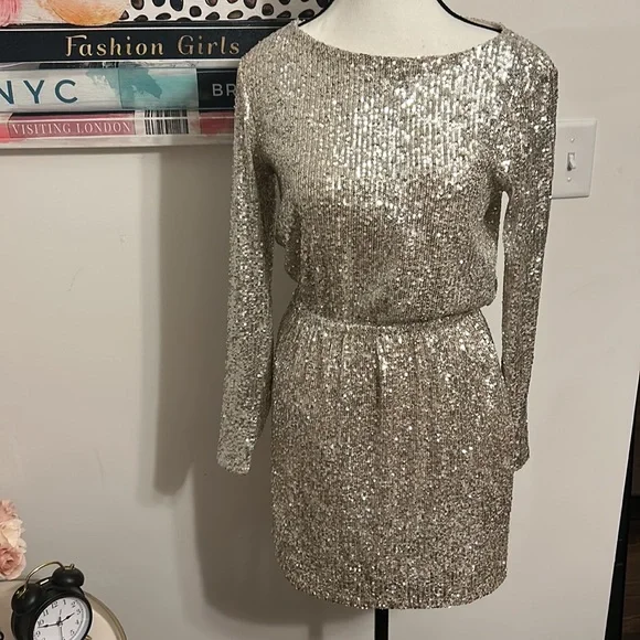 BB Dakota Steve Madden Sequence Dress - Picture 2 of 4